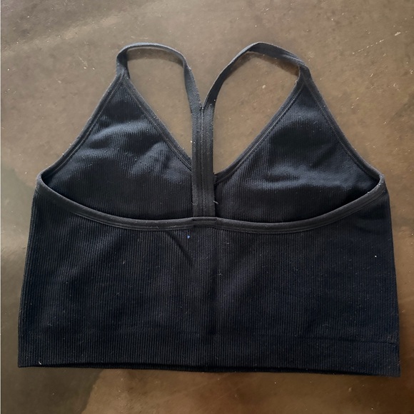 Set Active Ribbed Sports Bra / Tank - Picture 2 of 3